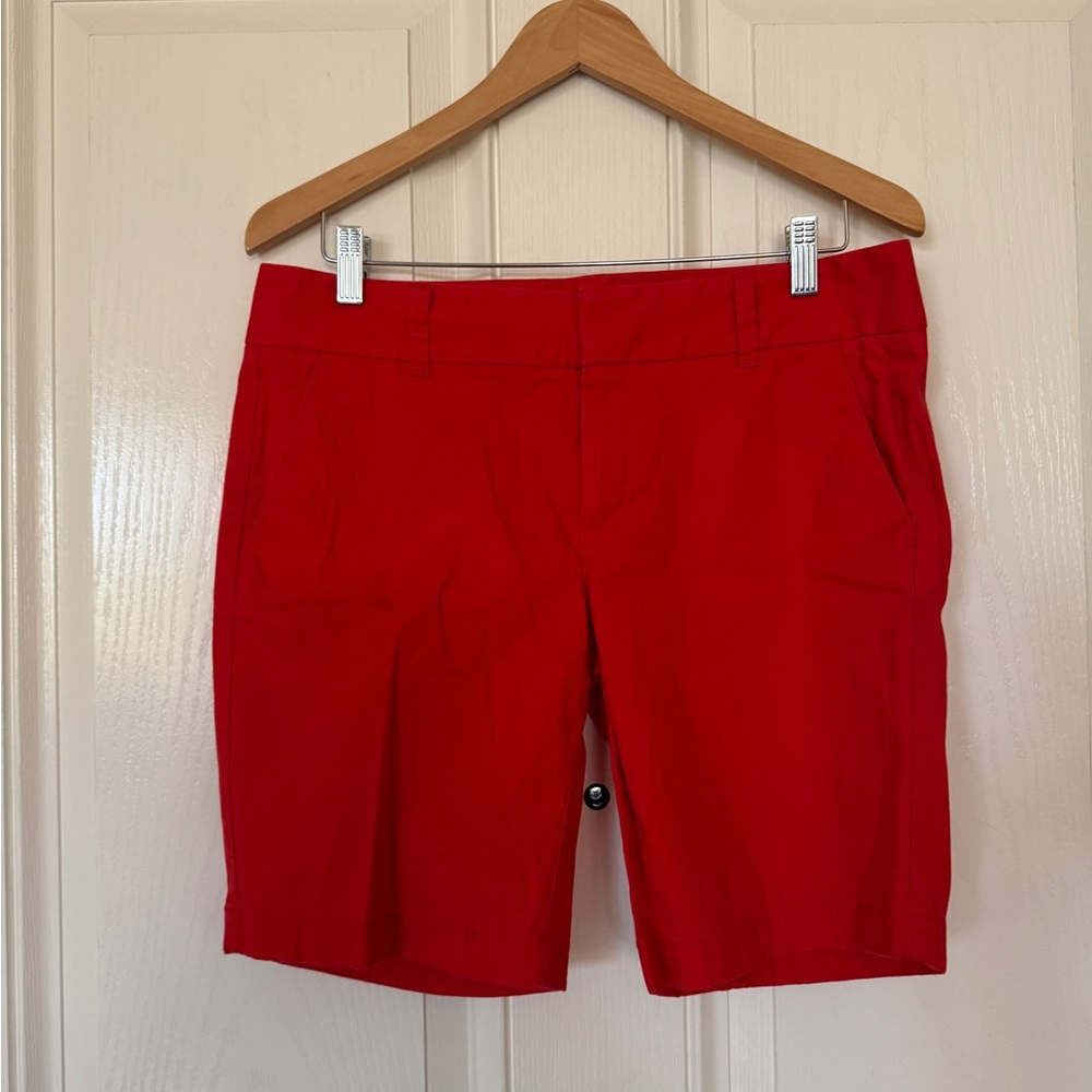 Women's Red Shorts j crew